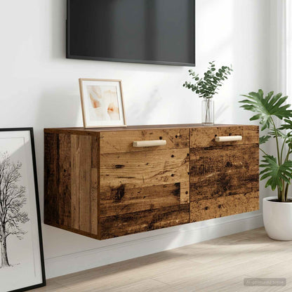 Armadietto a muro 80 x 36,5 x 35 cm Legno ingegnerizzato | homemem39