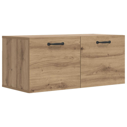 Armadietto a muro A parete Rovere artigianale 80 x 36,5 x 35 cm | homemem39