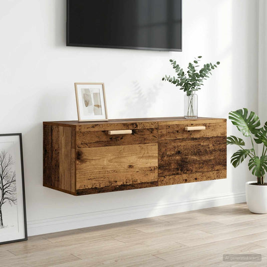 Armadietto a muro Legno antico 100 x 36,5 x 35 cm
