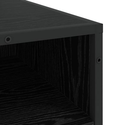 Mobile con Cassetti 4-Cassetto Rovere nero 70 x 41 x 83,5 cm