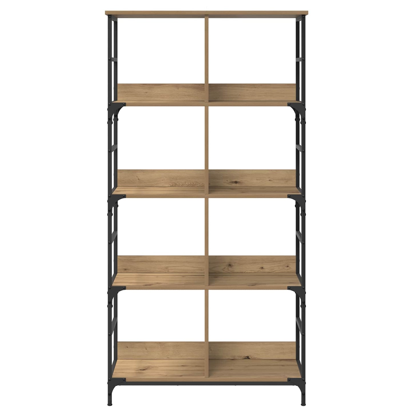 Libreria 4 livelli 78,5 x 33 x 153 cm metallo PB | homemem39
