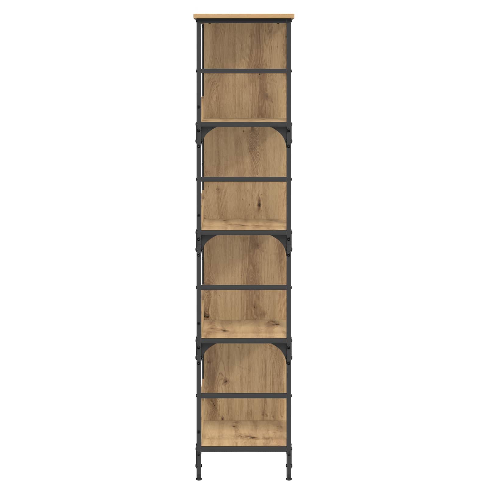 Libreria 4 livelli 78,5 x 33 x 153 cm metallo PB | homemem39