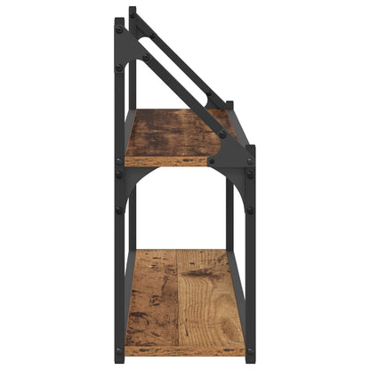 Scaffale da parete A parete Legno antico 80 x 21 x 51 cm | homemem39