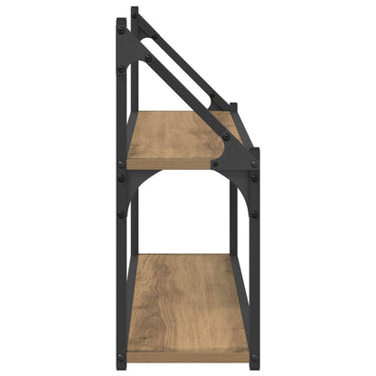 Scaffale da parete A parete Rovere artigianale 80 x 21 x 51 cm | homemem39