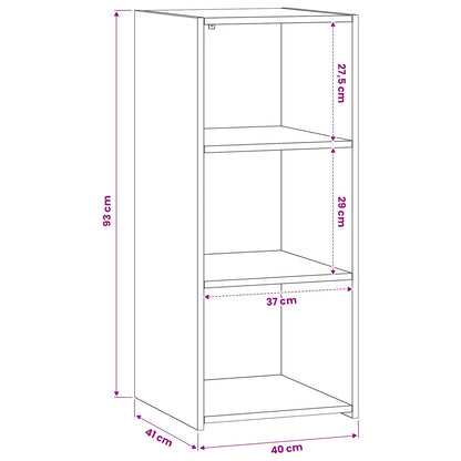 Credenza Rovere Artigianale 40 x 41 x 93 cm