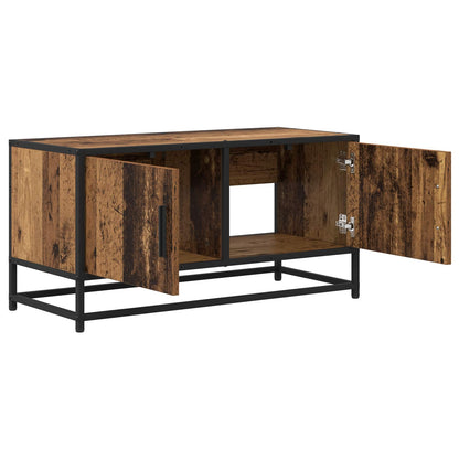 Mobile TV 80 x 34,5 x 40 cm Legno antico Legno ingegnerizzato