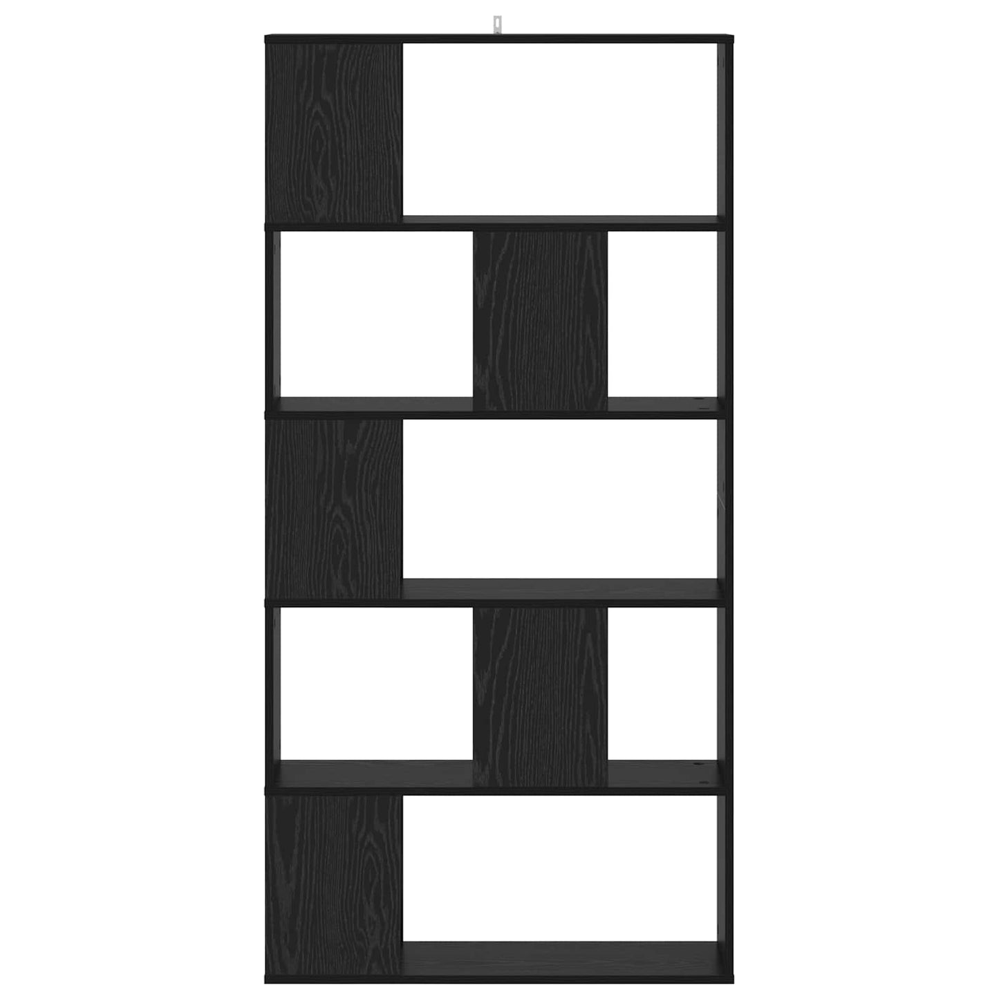 Libreria Rovere nero 80,5 x 23,5 x 162,5 cm PB | homemem39