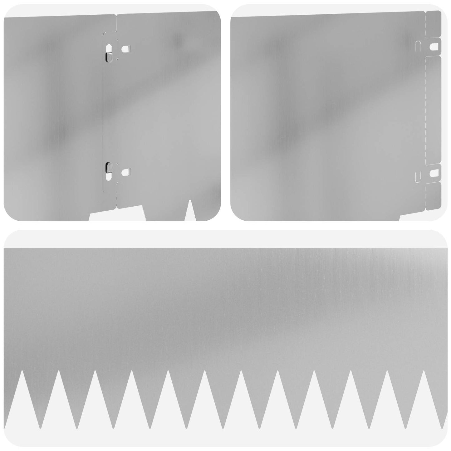 Bordura per Prato 20 pcs metallo