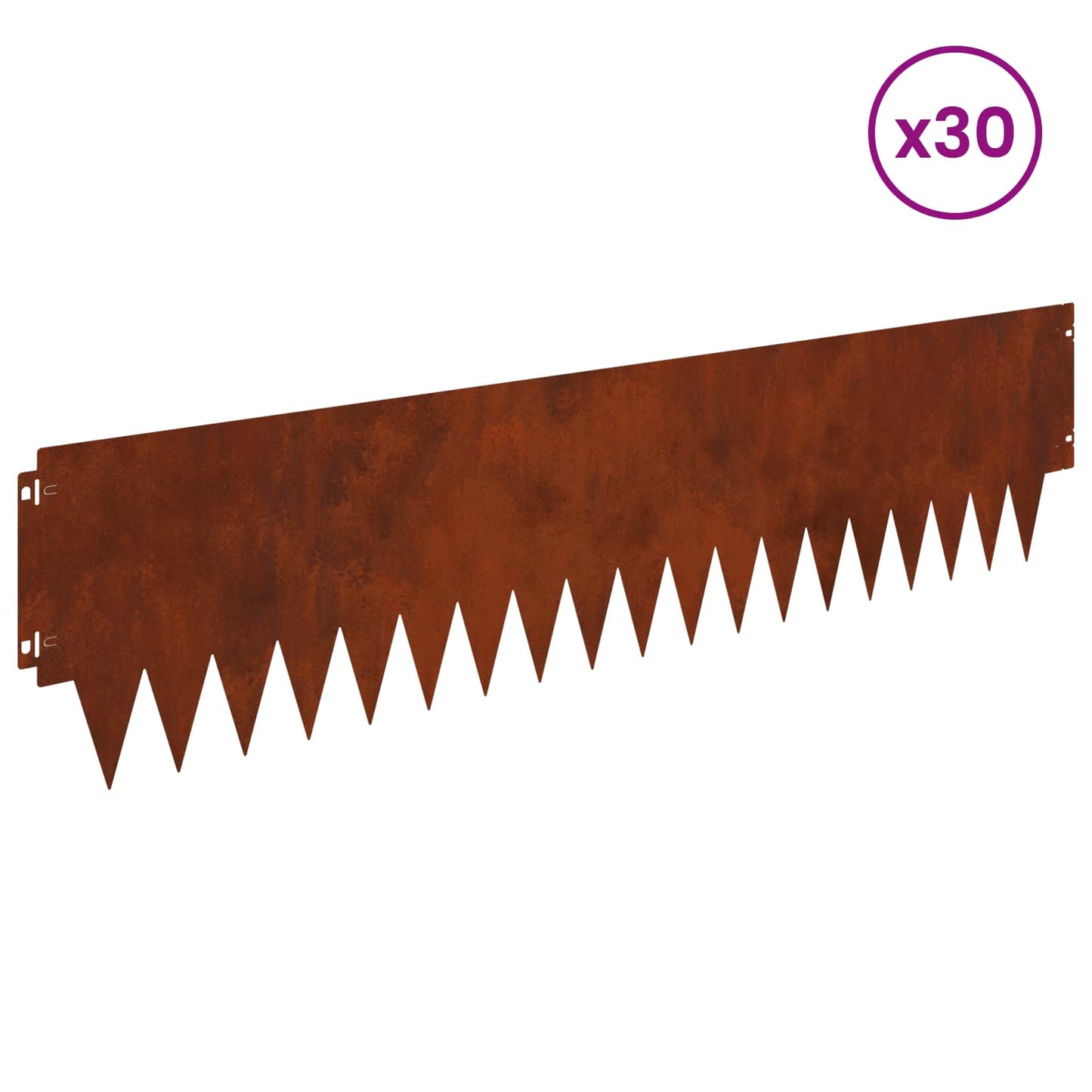 Bordura per Prato 30 pcs metallo | homemem39