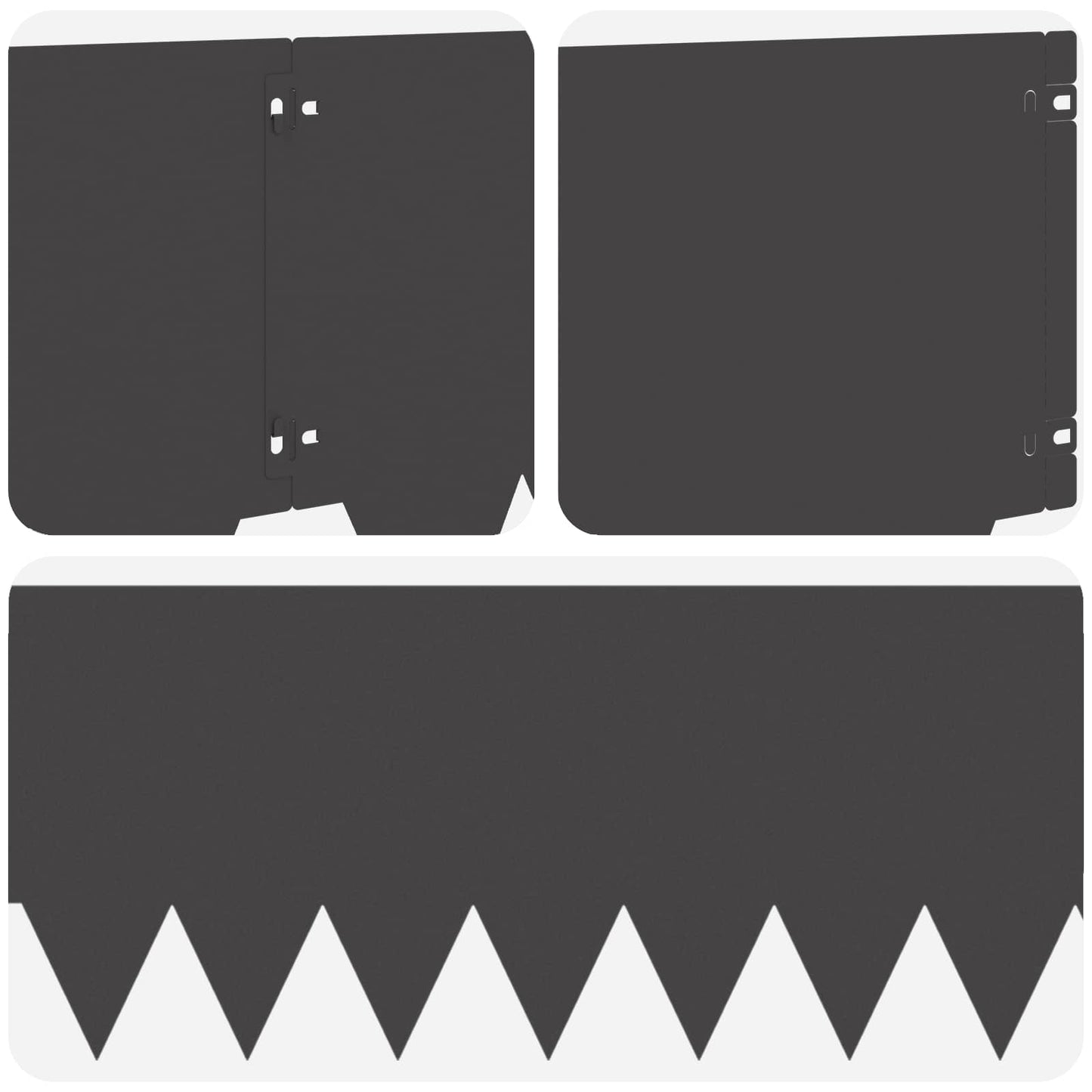 Bordura per Prato 20 pcs metallo | homemem39