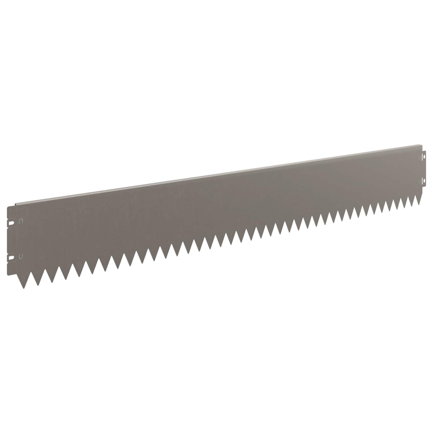 Bordura per Prato 20 pcs 103 x 15 cm Acciaio Ruggine | homemem39