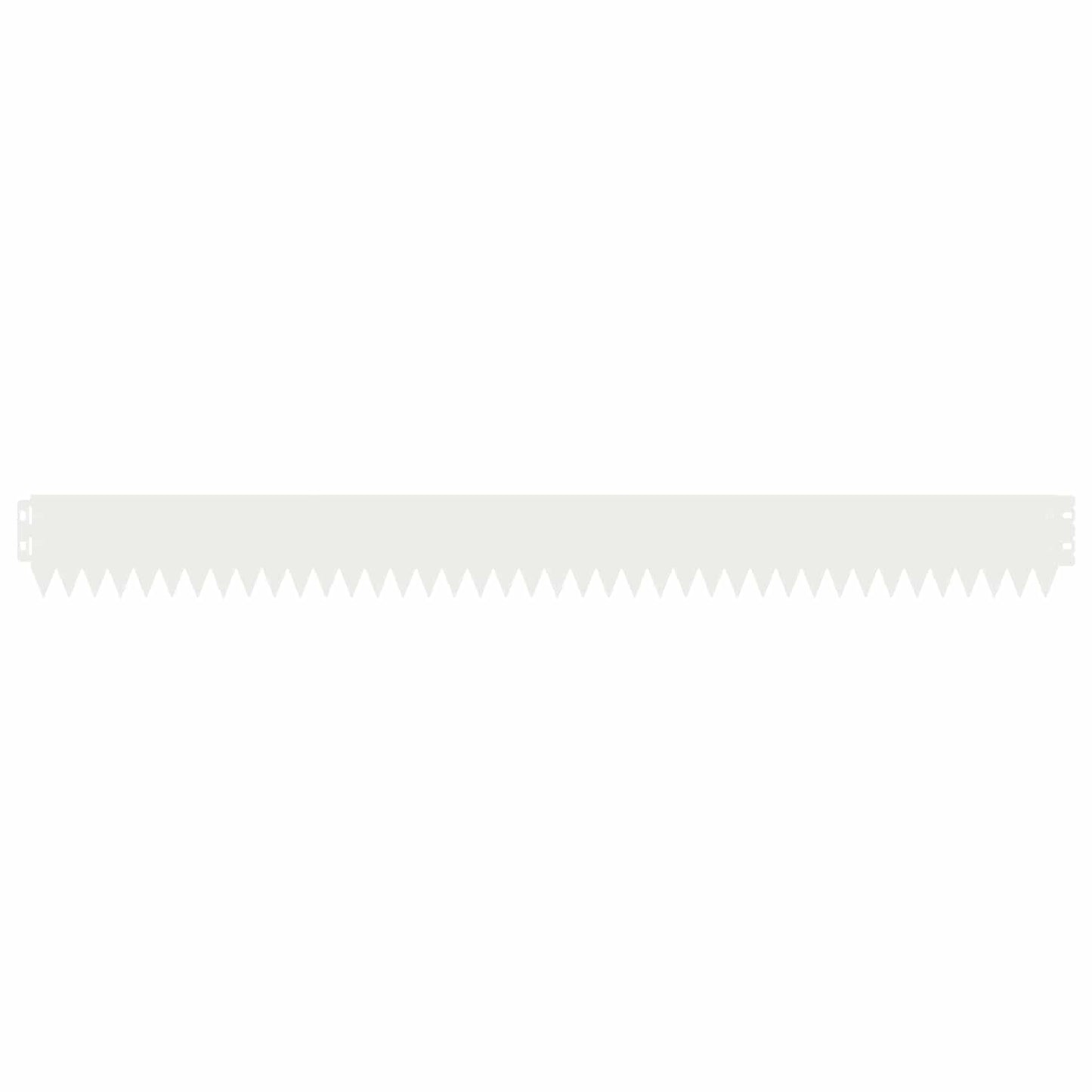 Bordura per Prato 20 pcs 103 x 10 cm Acciaio Bianco | homemem39