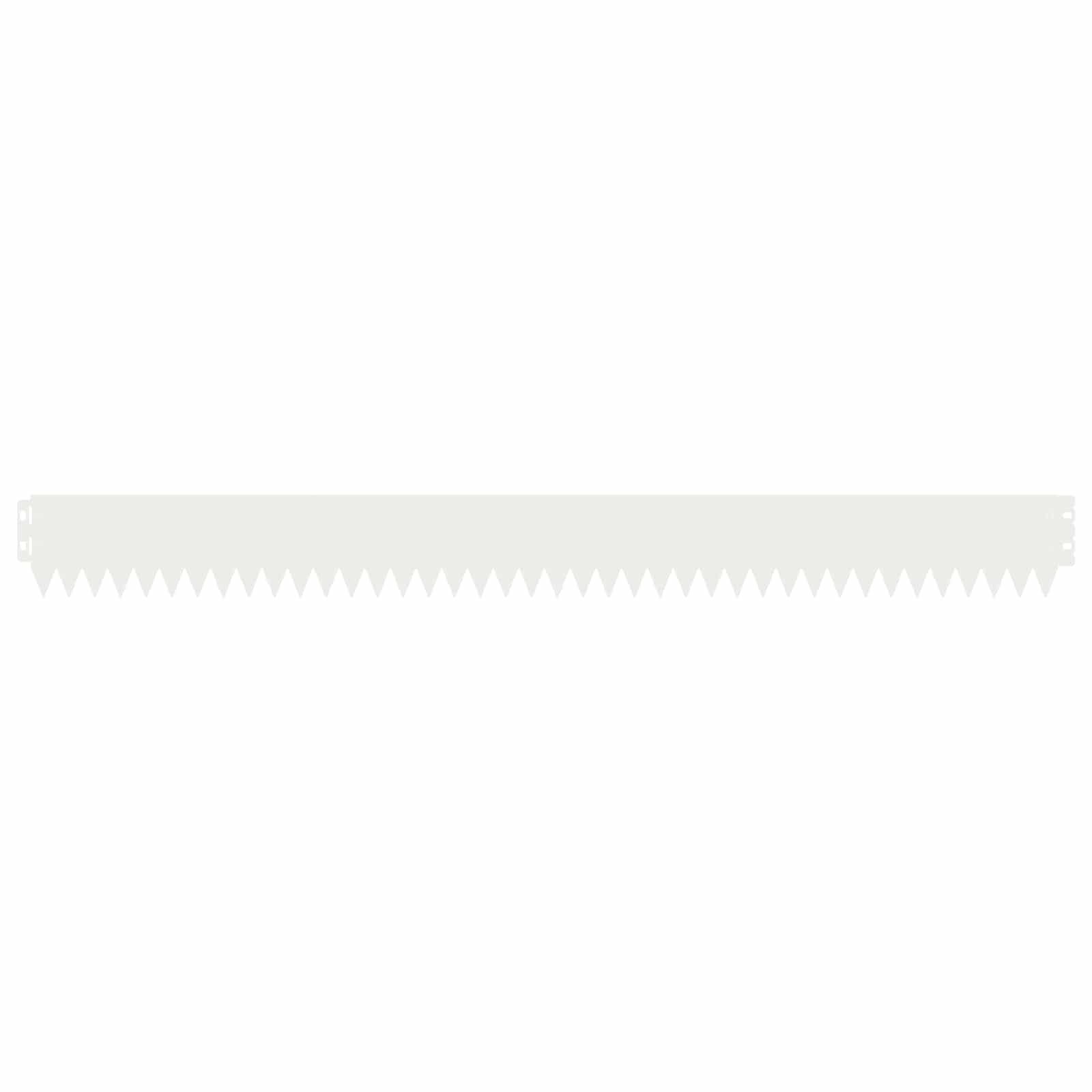Bordura per Prato 30 pcs 103 x 10 cm Acciaio Bianco | homemem39
