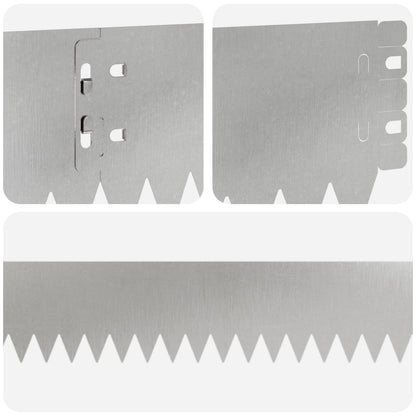 Bordura per Prato 20 pcs 103 x 10 cm Acciaio Argento | homemem39