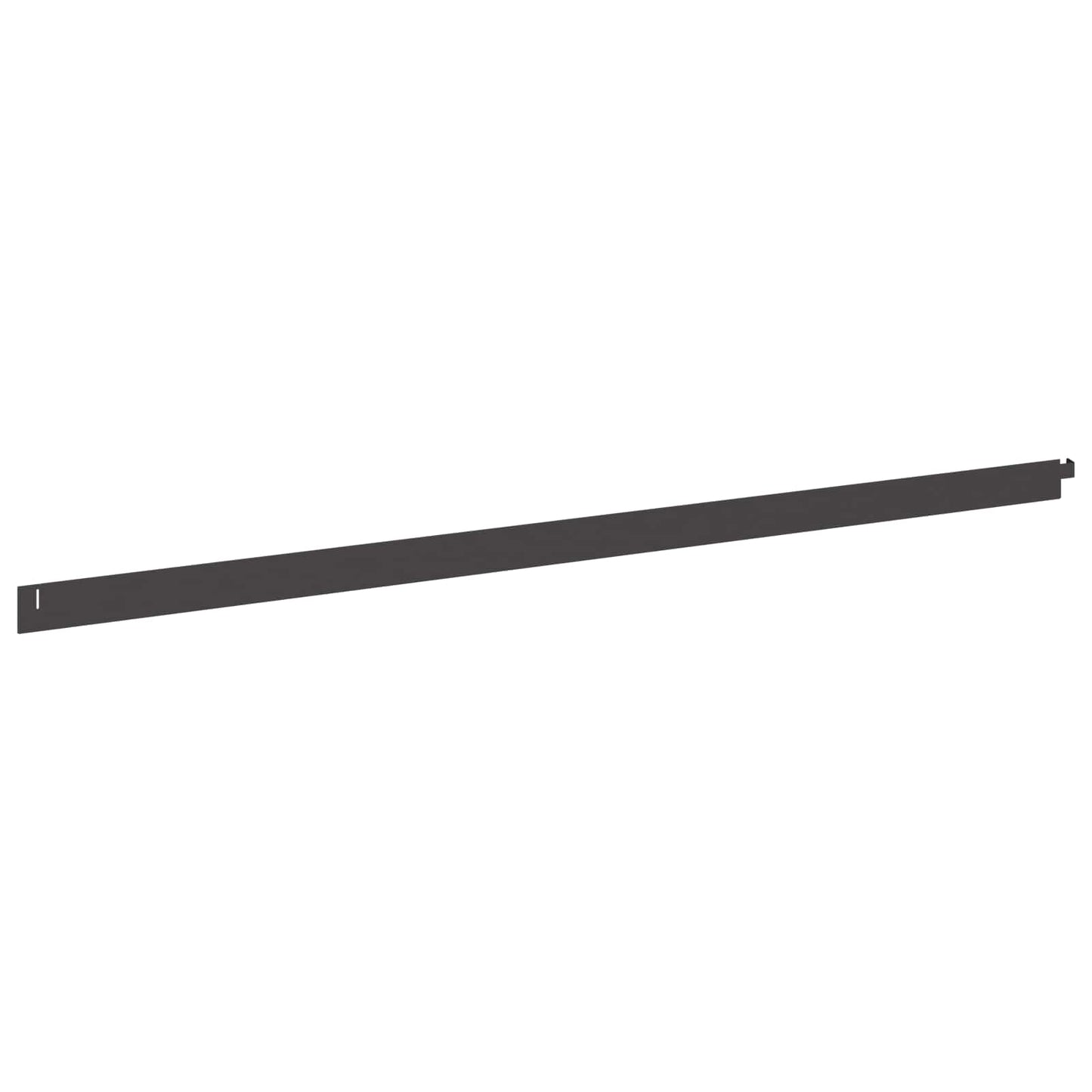Bordura per Prato 30 pcs 102 x 4 x 4 cm Acciaio Nero | homemem39
