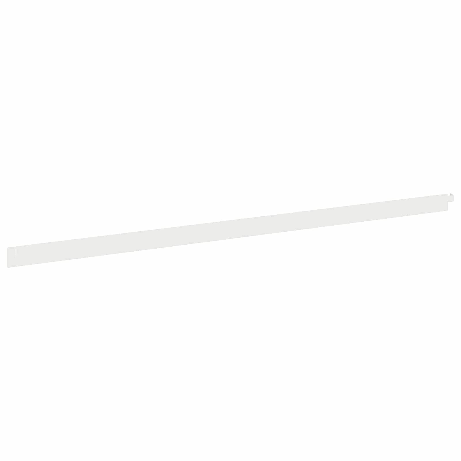Bordura per Prato 30 pcs 102 x 4 x 4 cm Acciaio Bianco | homemem39