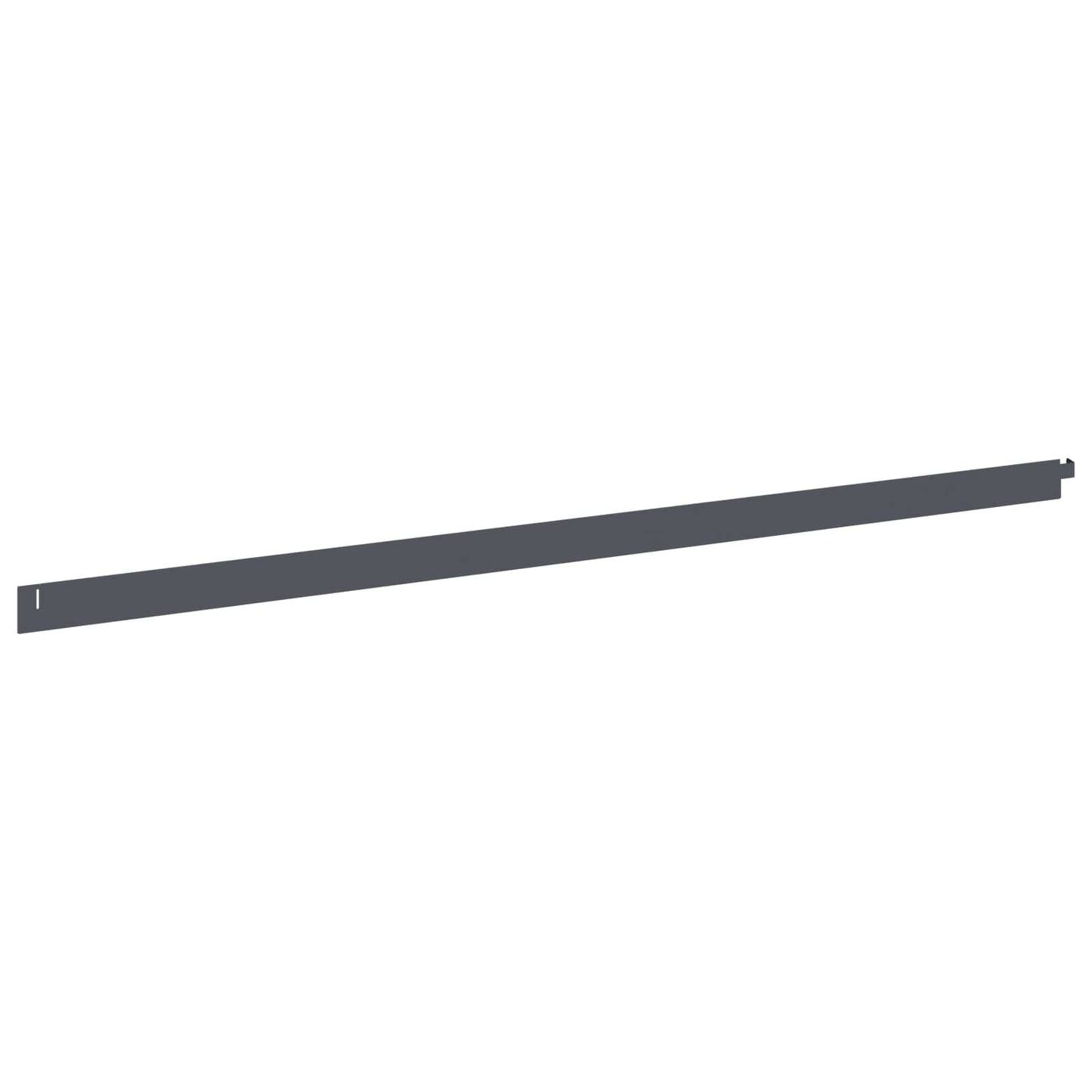Bordura per Prato 10 pcs 102 x 4 x 4 cm Acciaio Antracite | homemem39