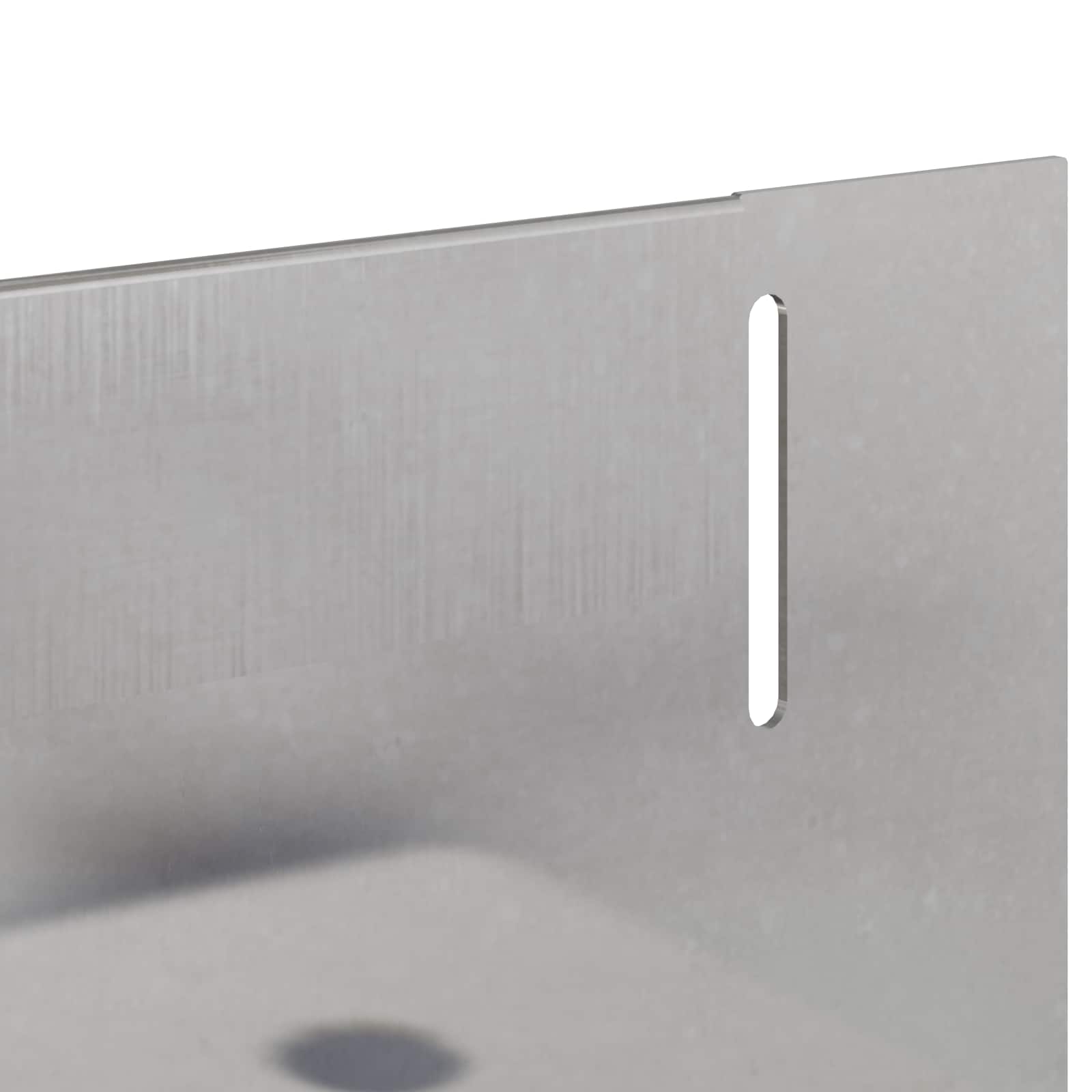 Bordura per Prato 50 pcs 102 x 4 x 4 cm Acciaio Argento | homemem39