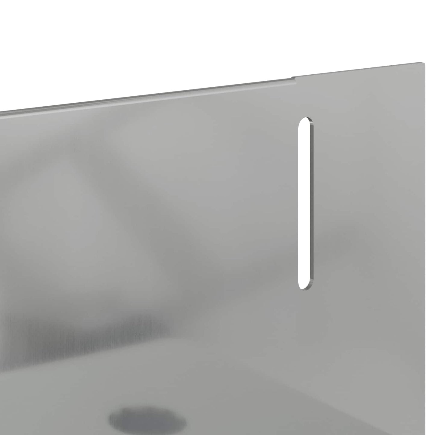 Bordura per Prato 20 pcs 102 x 4 x 4 cm Acciaio Argento | homemem39