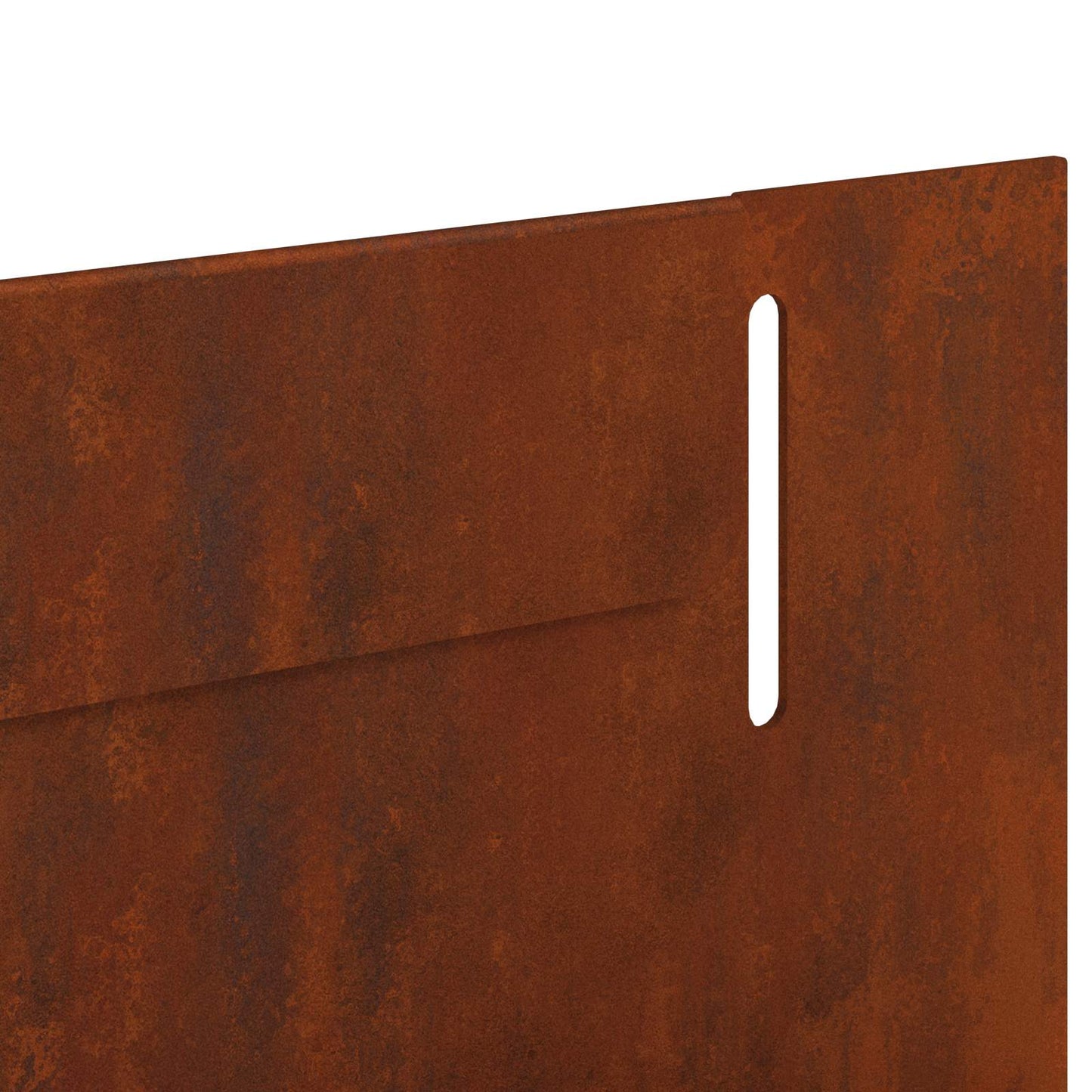 Bordura per Prato 30 pcs 102 x 4 x 4 cm Acciaio Ruggine | homemem39