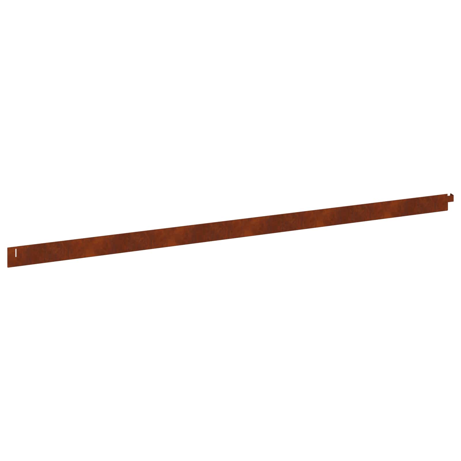Bordura per Prato 30 pcs 102 x 4 x 4 cm Acciaio Ruggine | homemem39