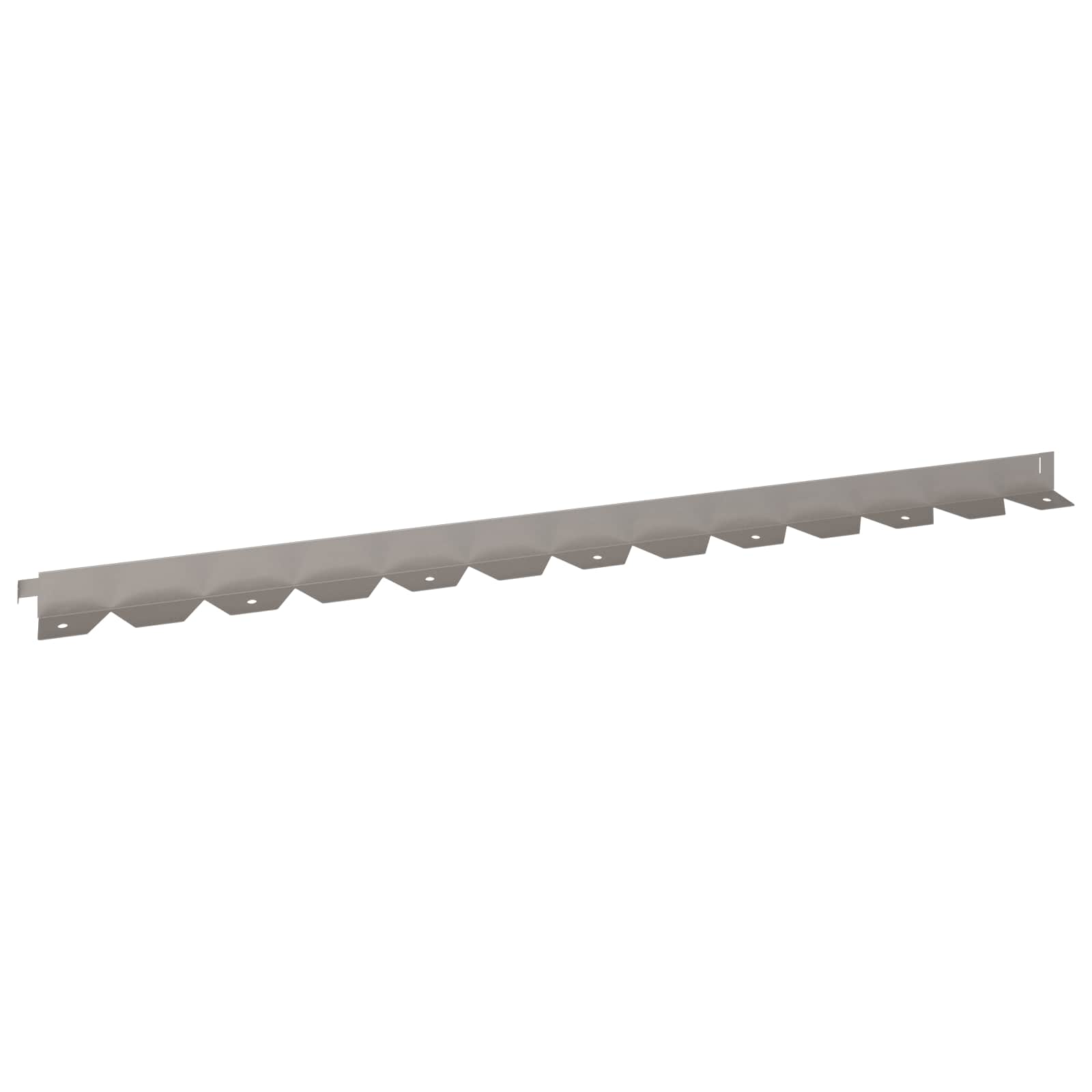 Bordura per Prato 50 pcs 102 x 4 x 4 cm Acciaio Ruggine | homemem39
