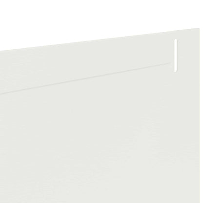 Bordura per Prato 20 pcs 102 x 10 x 4 cm Acciaio Bianco | homemem39