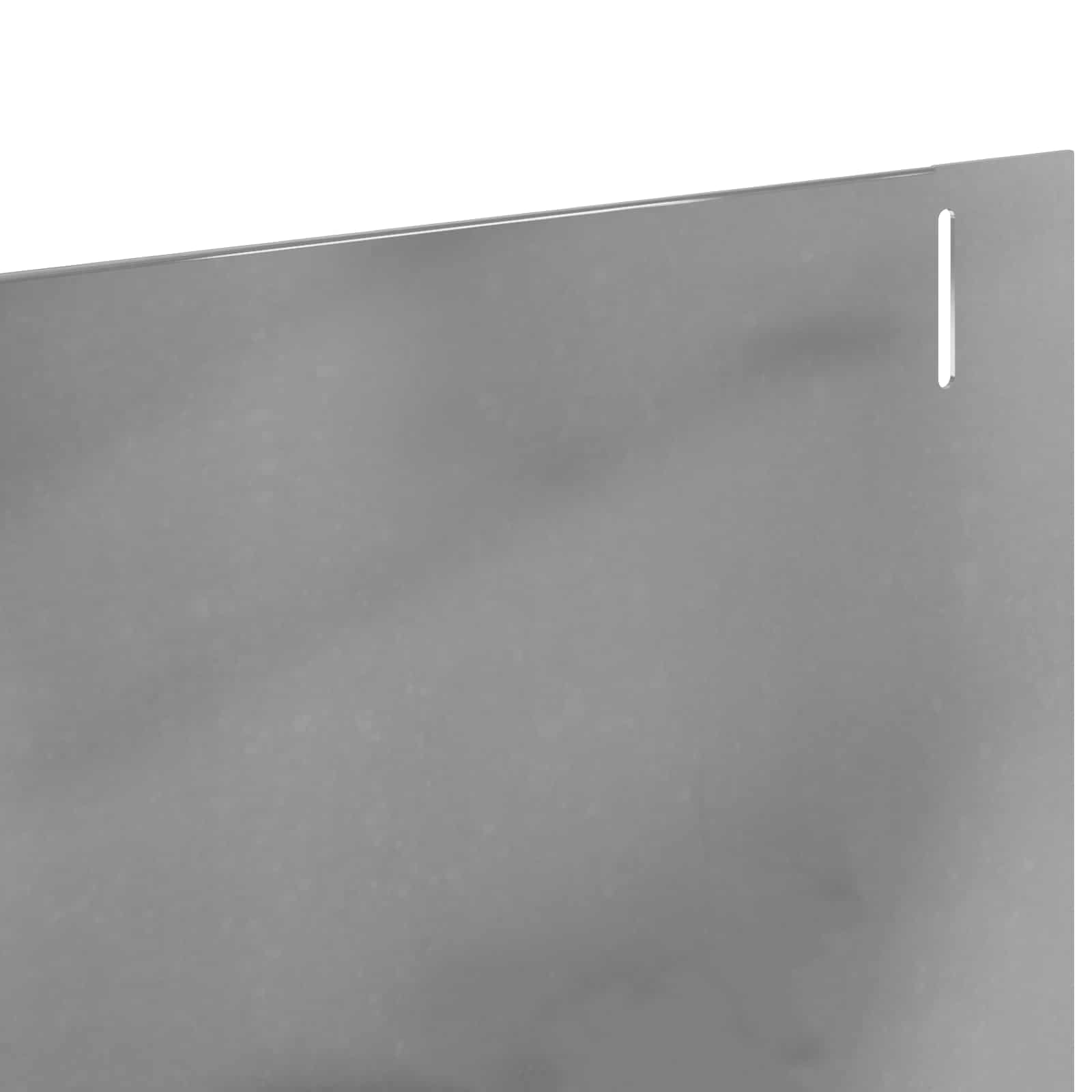 Bordura per Prato 30 pcs 102 x 10 x 4 cm Acciaio Argento | homemem39
