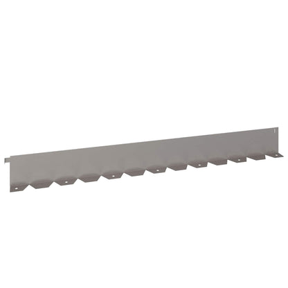 Bordura per Prato 30 pcs 102 x 10 x 4 cm Acciaio Ruggine | homemem39