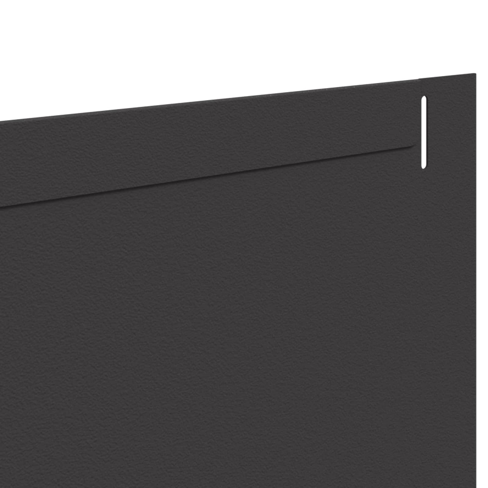 Bordura per Prato 20 pcs 102 x 15 x 4 cm Acciaio Nero | homemem39
