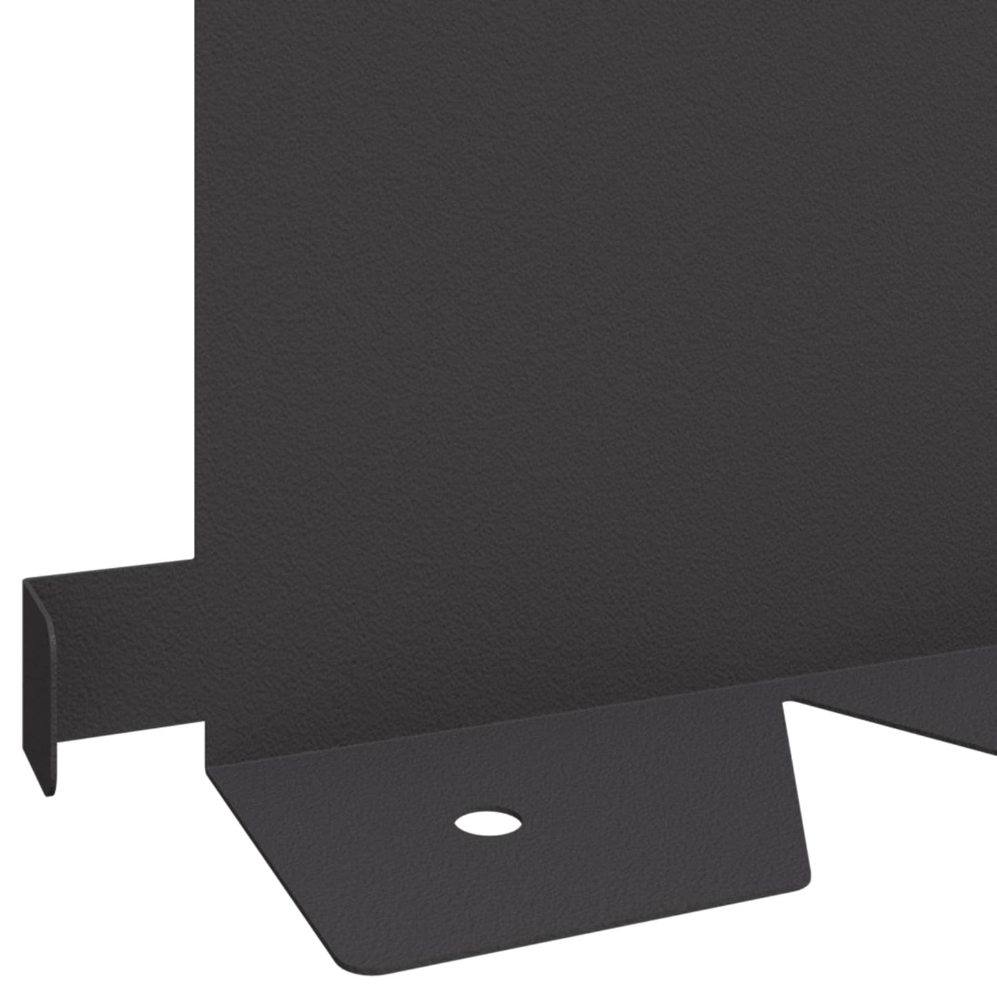 Bordura per Prato 20 pcs 102 x 15 x 4 cm Acciaio Nero | homemem39