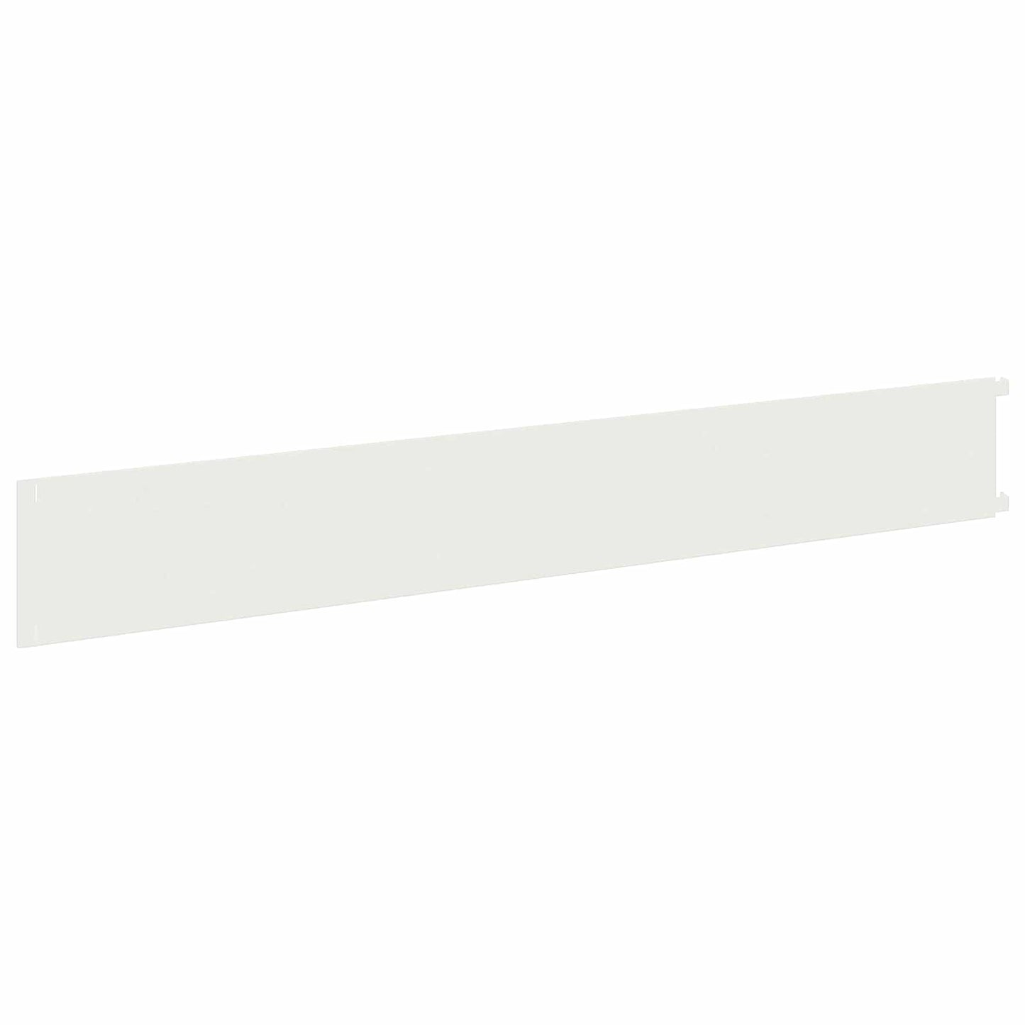 Bordura per Prato 10 pcs 102 x 15 x 4 cm Acciaio Bianco | homemem39