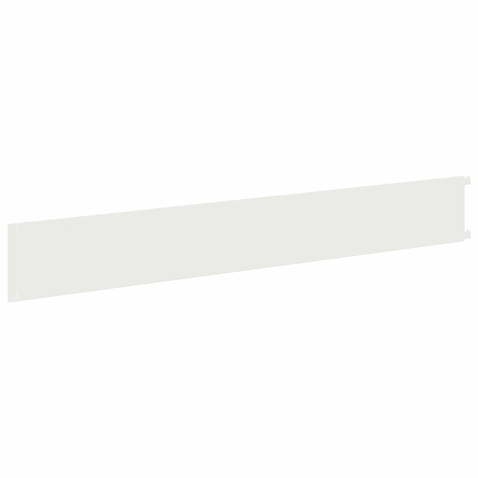 Bordura per Prato 20 pcs 102 x 15 x 4 cm Acciaio Bianco | homemem39