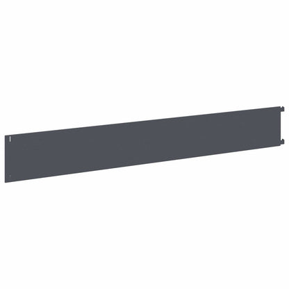 Bordura per Prato 20 pcs 102 x 15 x 4 cm Acciaio Antracite | homemem39