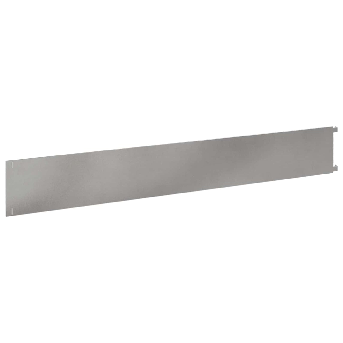 Bordura per Prato 10 pcs 102 x 15 x 4 cm Acciaio Argento | homemem39