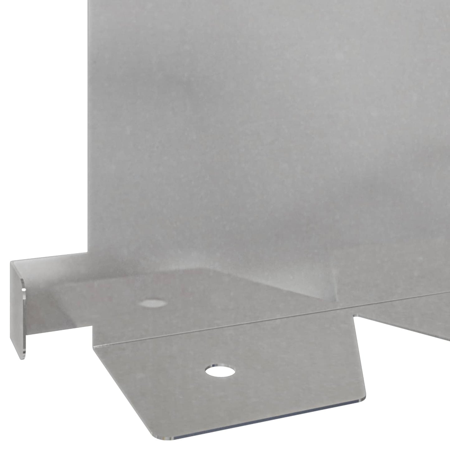 Bordura per Prato 20 pcs 102 x 15 x 4 cm Acciaio Argento | homemem39
