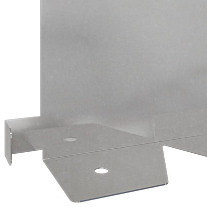 Bordura per Prato 20 pcs 102 x 15 x 4 cm Acciaio Argento | homemem39