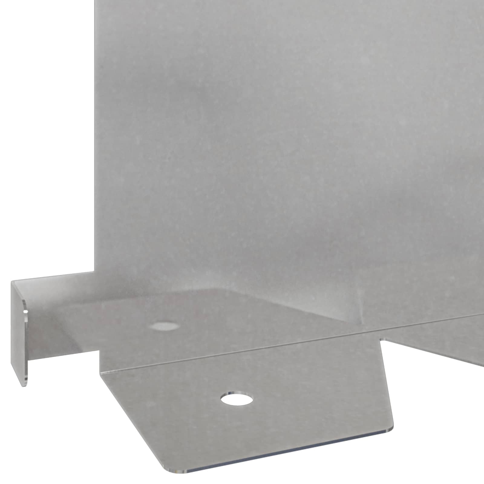 Bordura per Prato 30 pcs 102 x 15 x 4 cm Acciaio Argento | homemem39