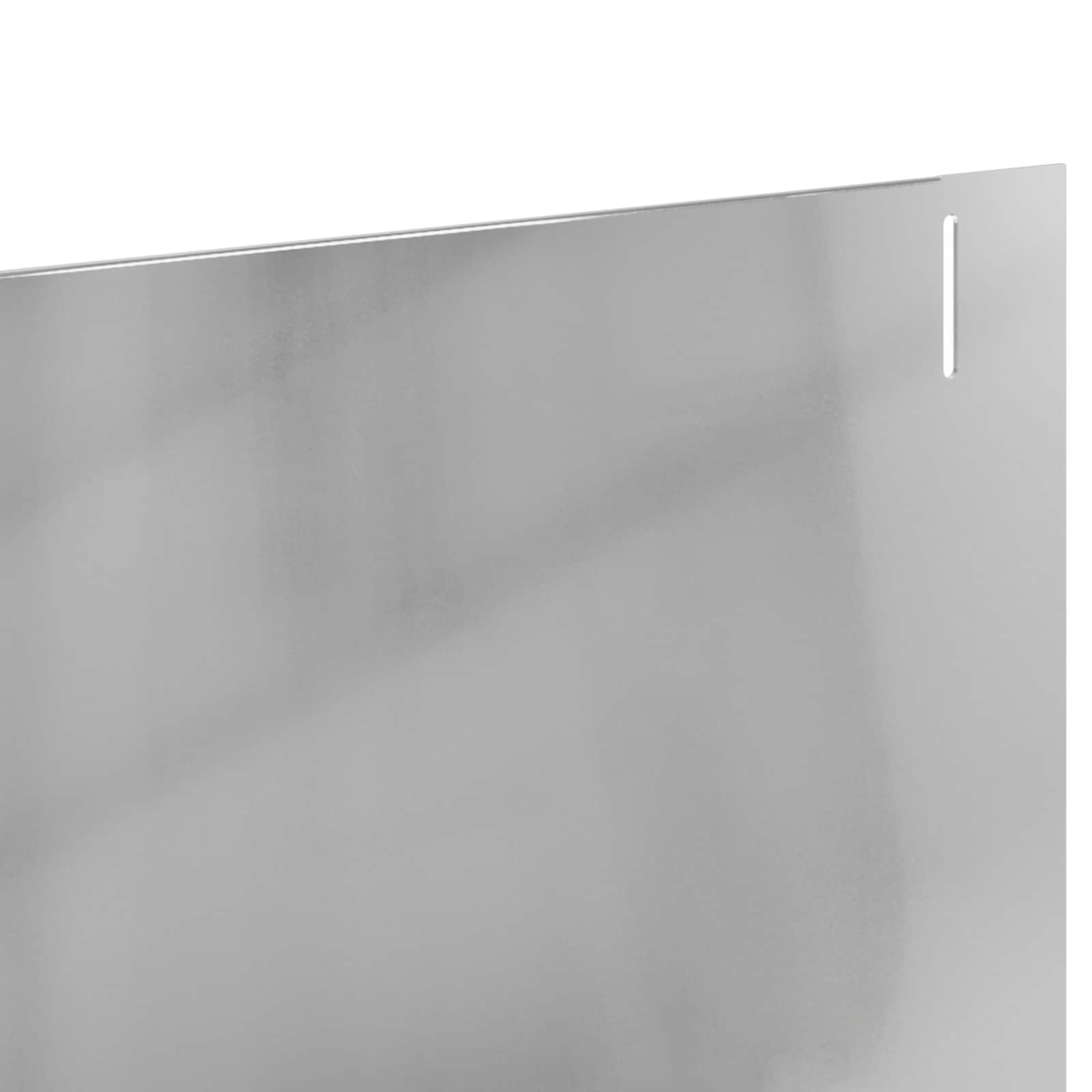 Bordura per Prato 10 pcs 102 x 15 x 4 cm Acciaio Argento | homemem39