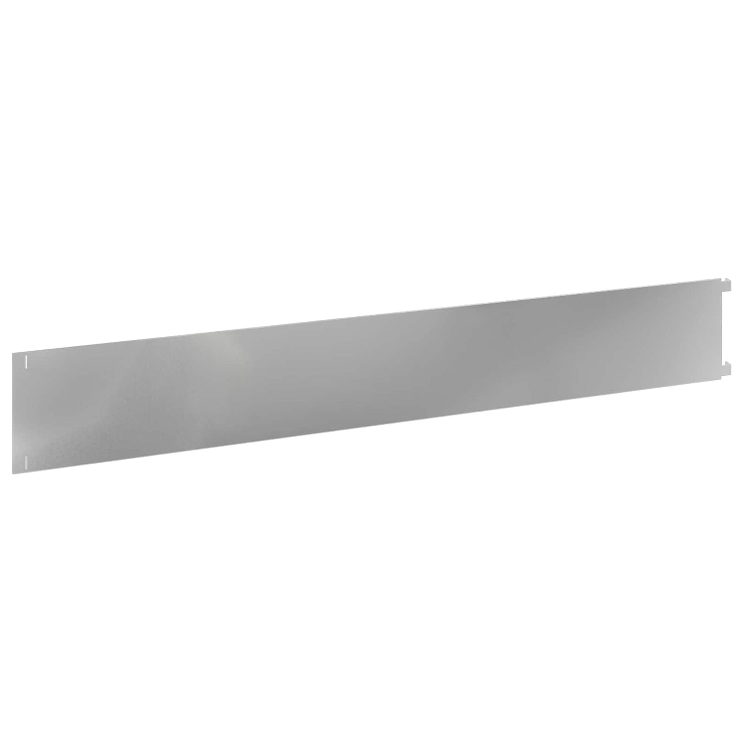 Bordura per Prato 30 pcs 102 x 15 x 4 cm Acciaio Argento | homemem39