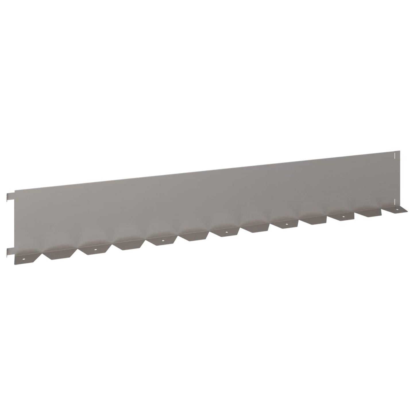 Bordura per Prato 20 pcs 102 x 15 x 4 cm Acciaio Ruggine | homemem39