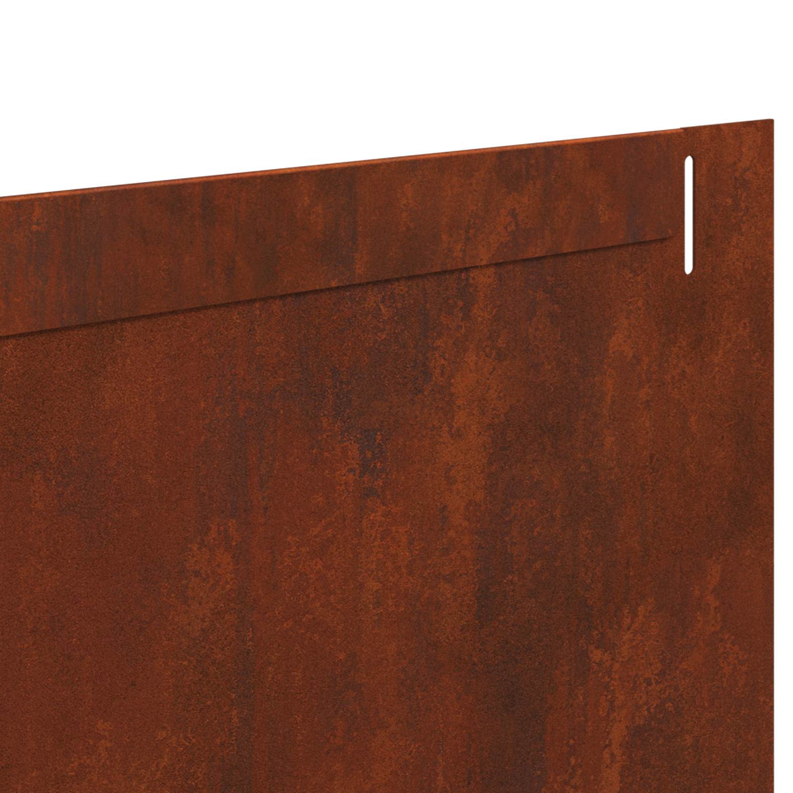 Bordura per Prato 30 pcs 102 x 15 x 4 cm Acciaio Ruggine | homemem39