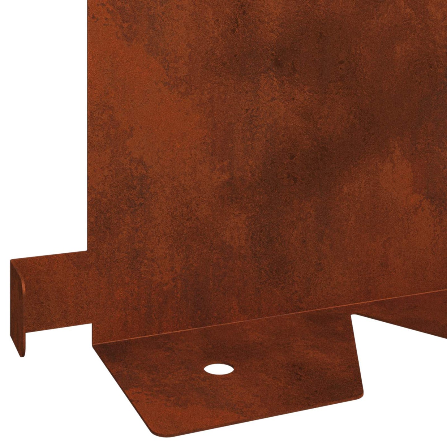 Bordura per Prato 30 pcs 102 x 15 x 4 cm Acciaio Ruggine | homemem39