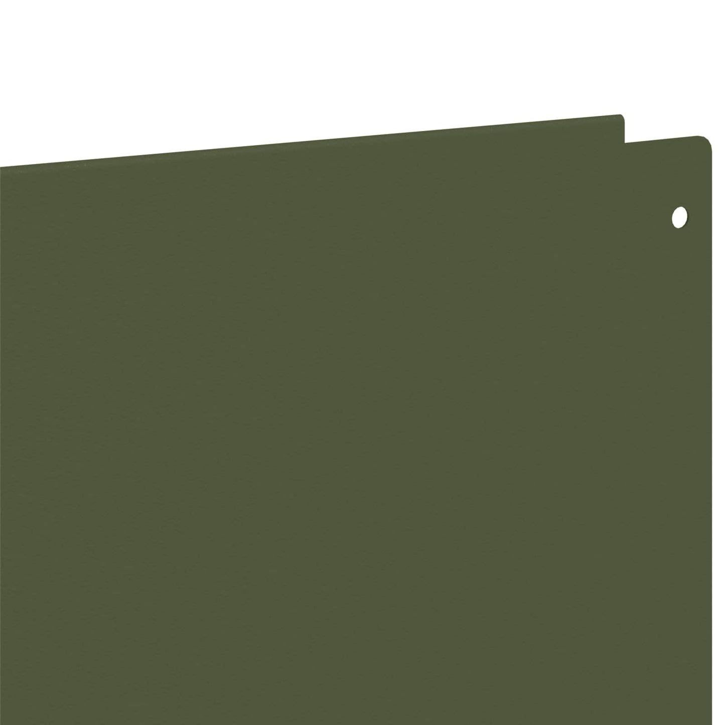 Bordura per Prato 20 pcs 100 x 12 cm Acciaio Verde Oliva | homemem39