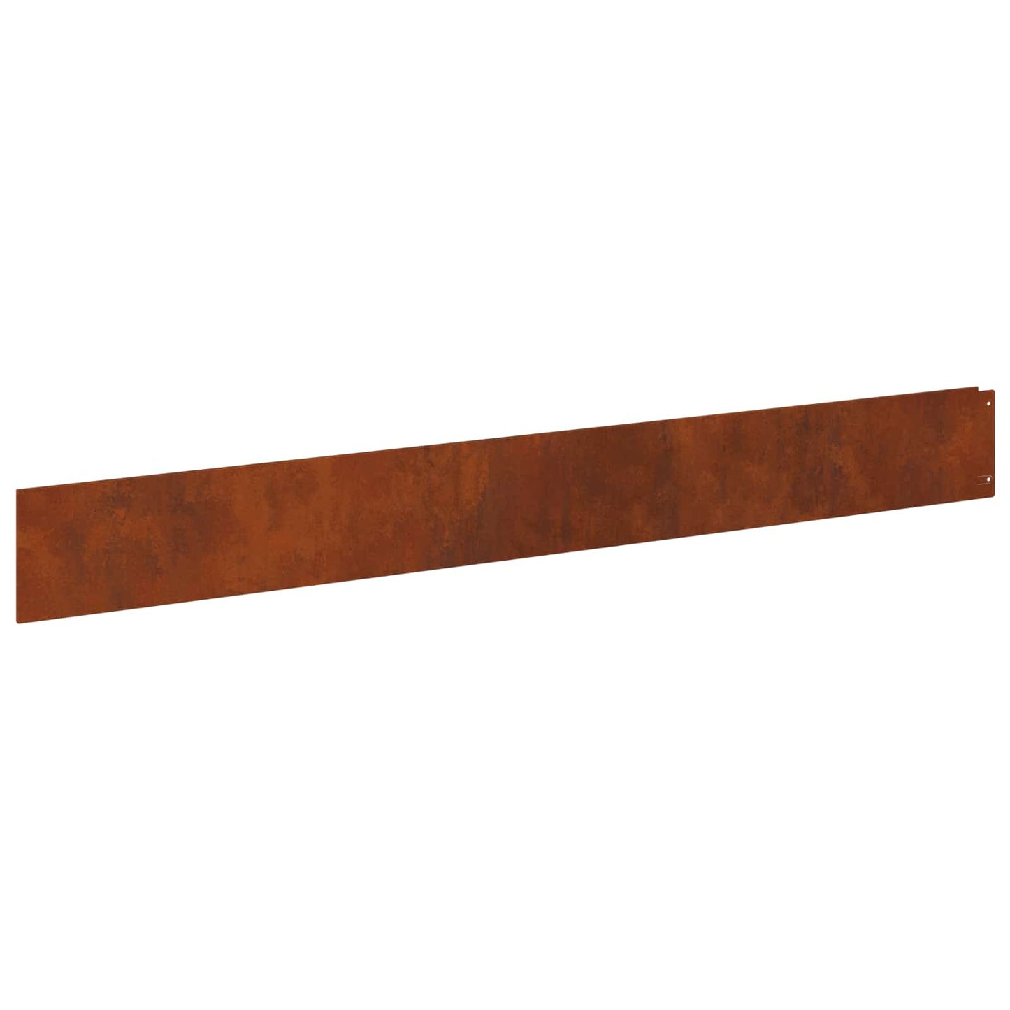 Bordura per Prato 30 pcs 100 x 12 cm Acciaio Ruggine | homemem39
