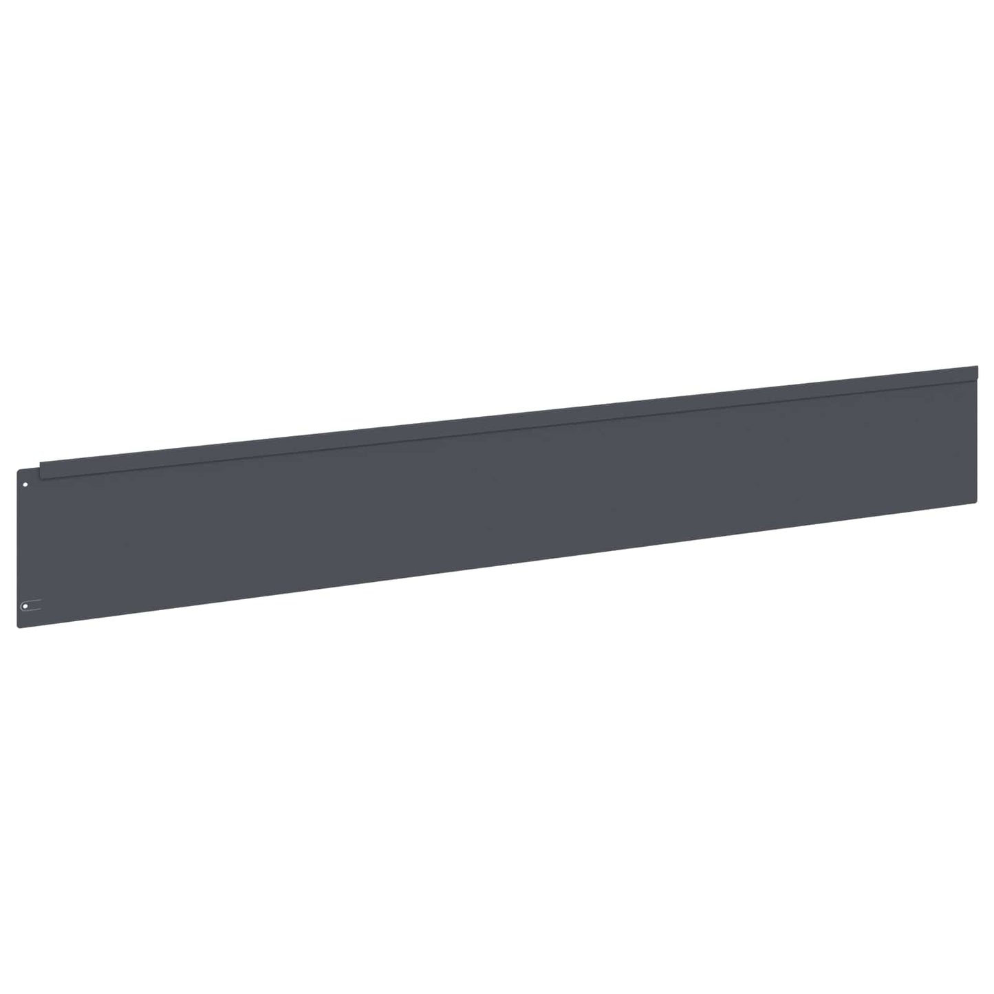 Bordura per Prato 10 pcs 100 x 15 cm Acciaio Antracite | homemem39