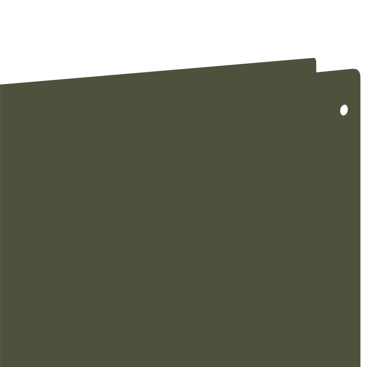 Bordura per Prato 30 pcs 100 x 15 cm Acciaio Verde Oliva | homemem39