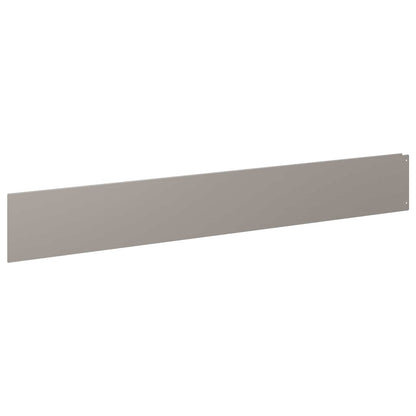 Bordura per Prato 20 pcs 100 x 15 cm Acciaio Ruggine | homemem39