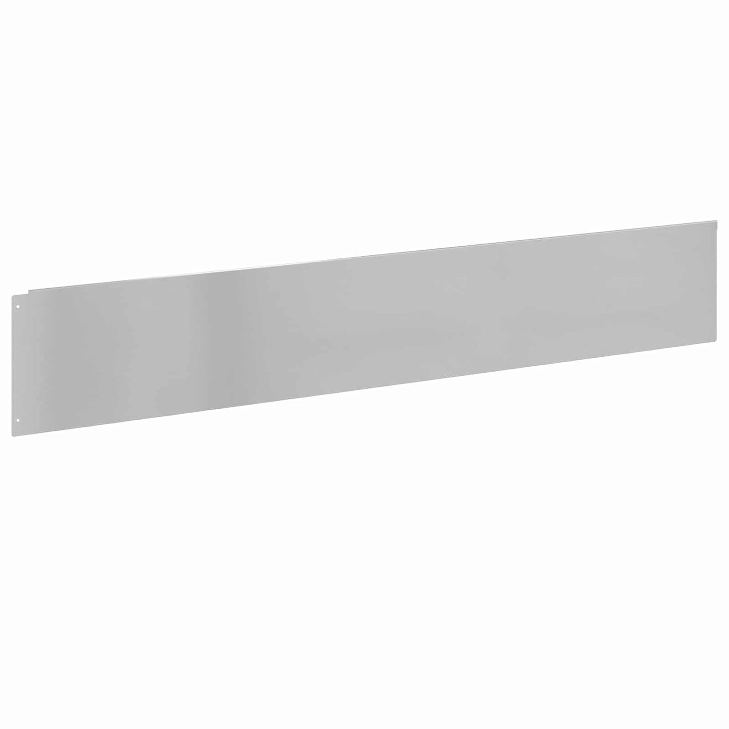 Bordura per Prato 30 pcs 100 x 18 cm Acciaio Argento | homemem39