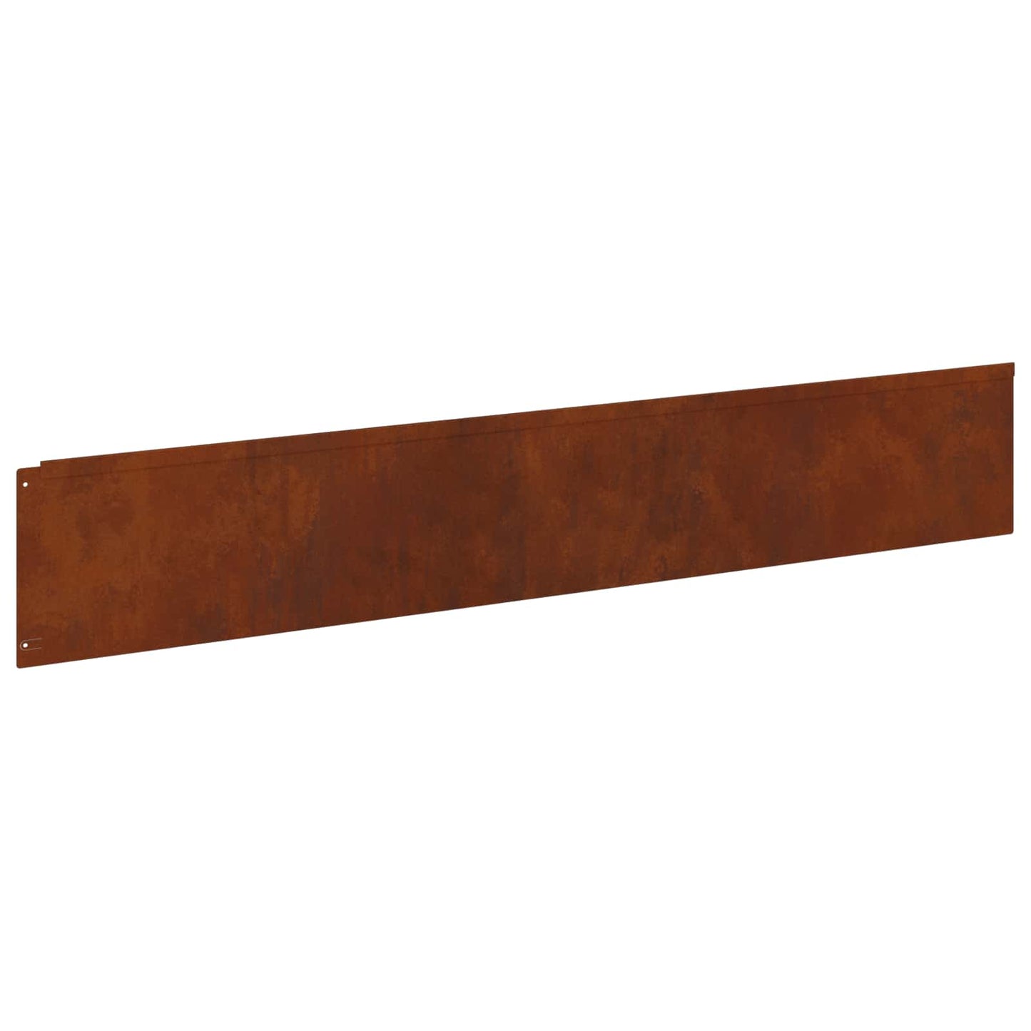 Bordura per Prato 10 pcs 100 x 18 cm Acciaio Ruggine | homemem39